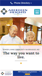 Mobile Screenshot of aberdeenseniorliving.com